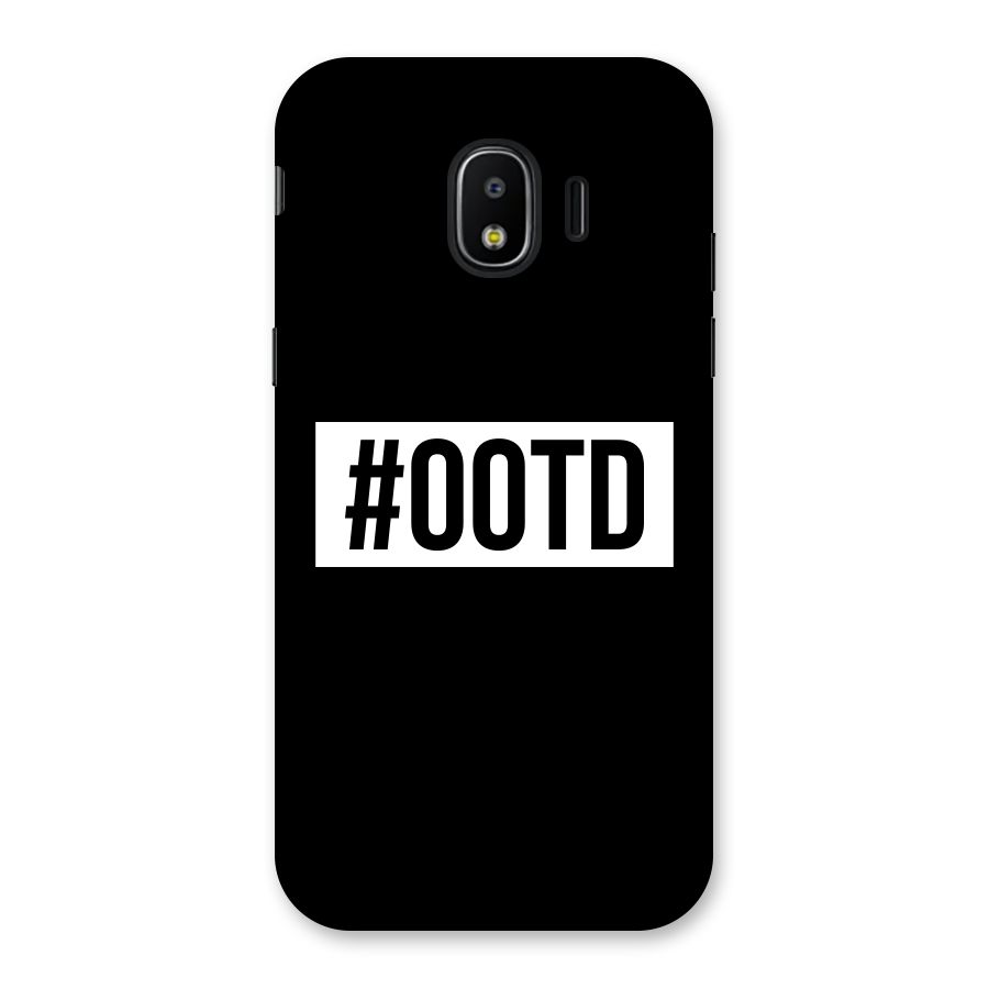 OOTD Back Case for Galaxy J2 Pro 2018
