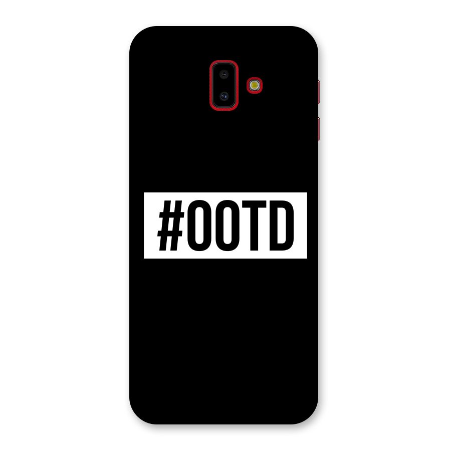 OOTD Back Case for Galaxy J6 Plus