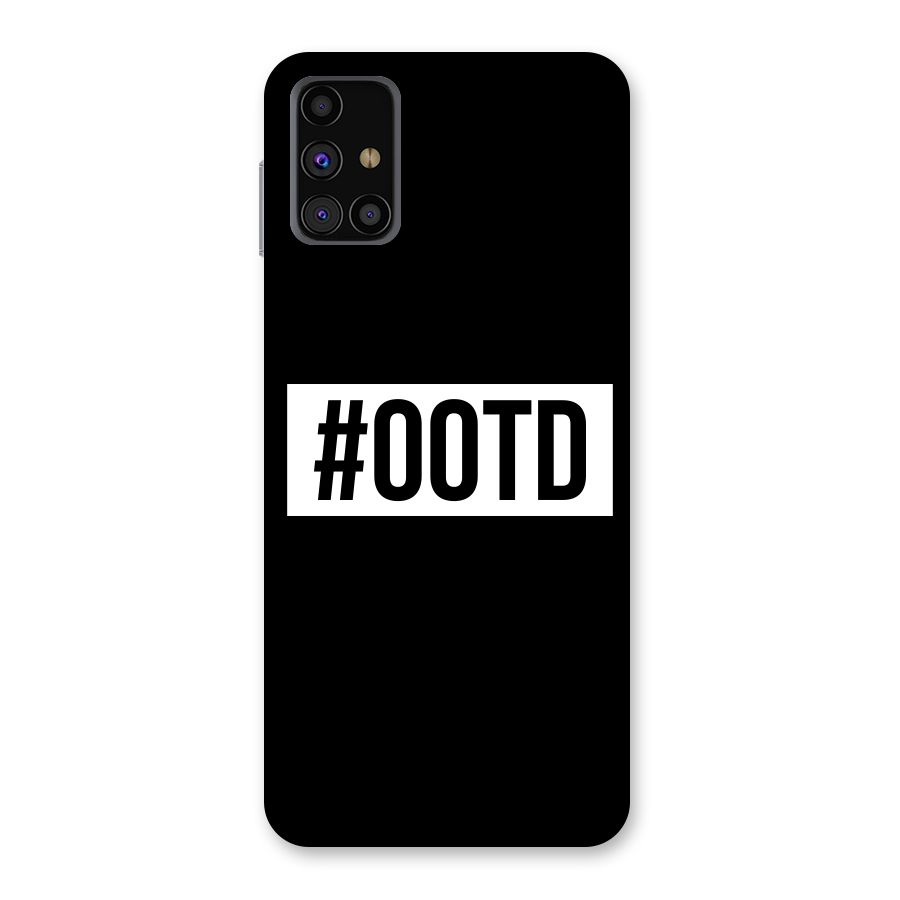 OOTD Back Case for Galaxy M31s