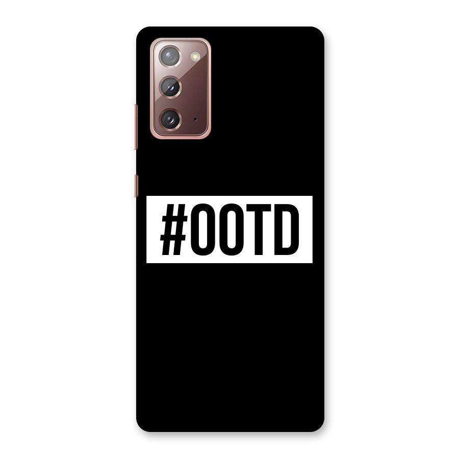 OOTD Back Case for Galaxy Note 20