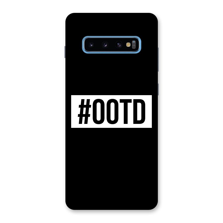 OOTD Back Case for Galaxy S10 Plus