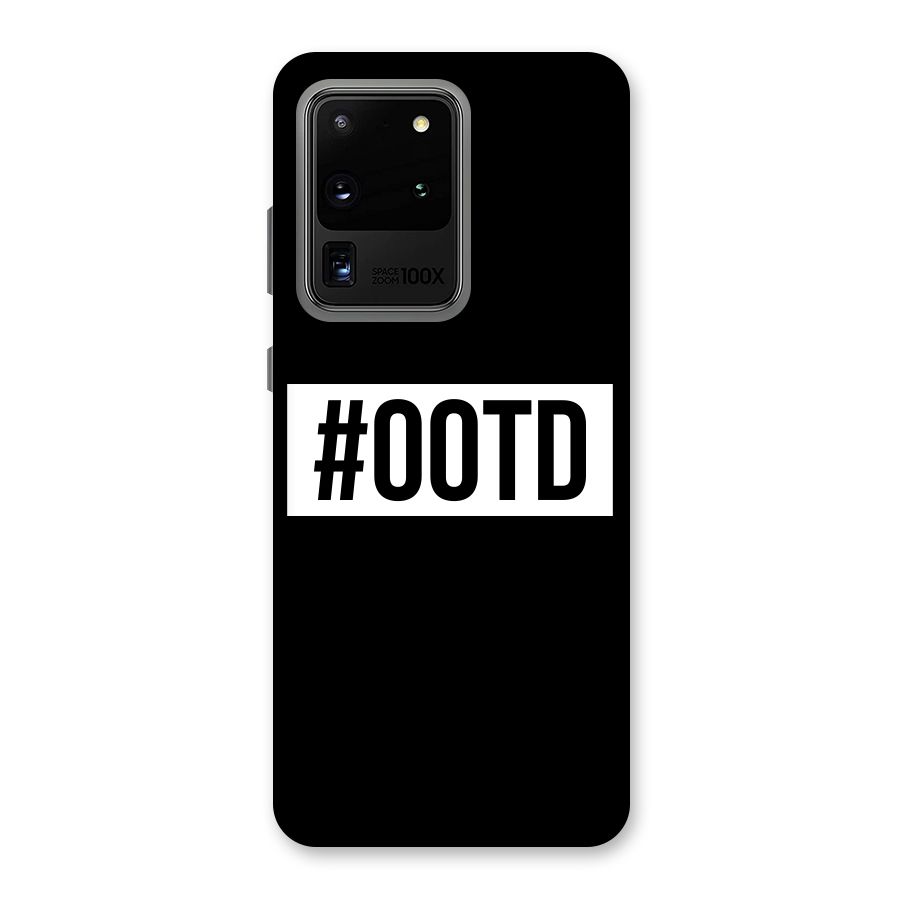 OOTD Back Case for Galaxy S20 Ultra