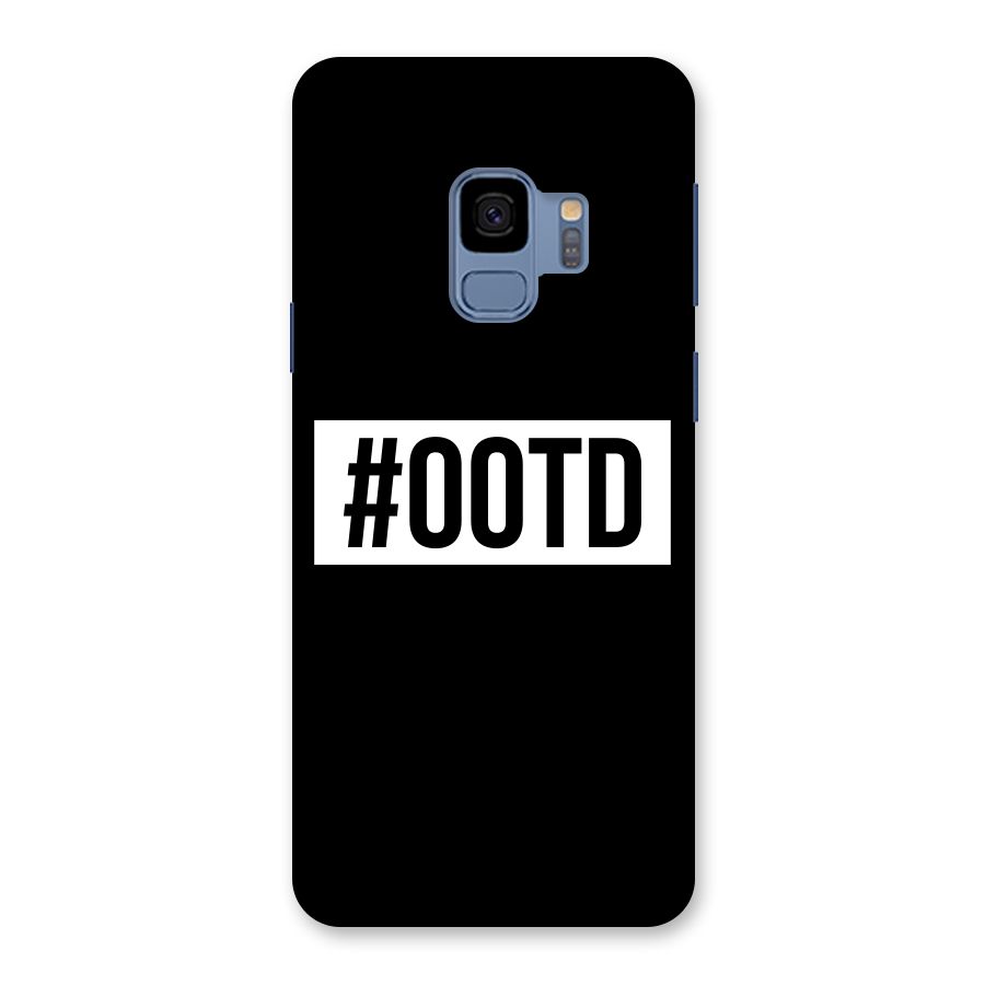 OOTD Back Case for Galaxy S9