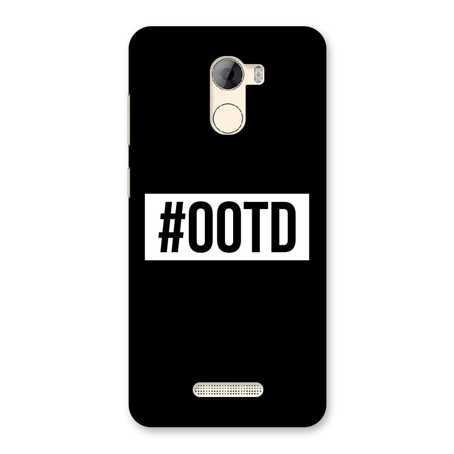 OOTD Back Case for Gionee A1 LIte