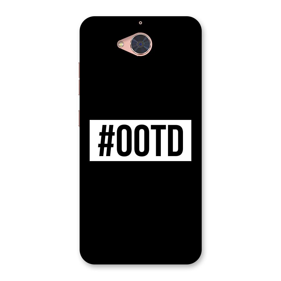 OOTD Back Case for Gionee S6 Pro
