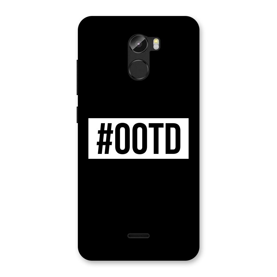 OOTD Back Case for Gionee X1