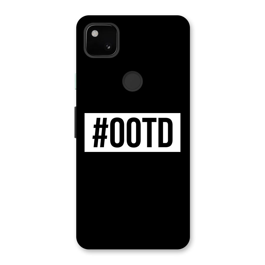 OOTD Back Case for Google Pixel 4a
