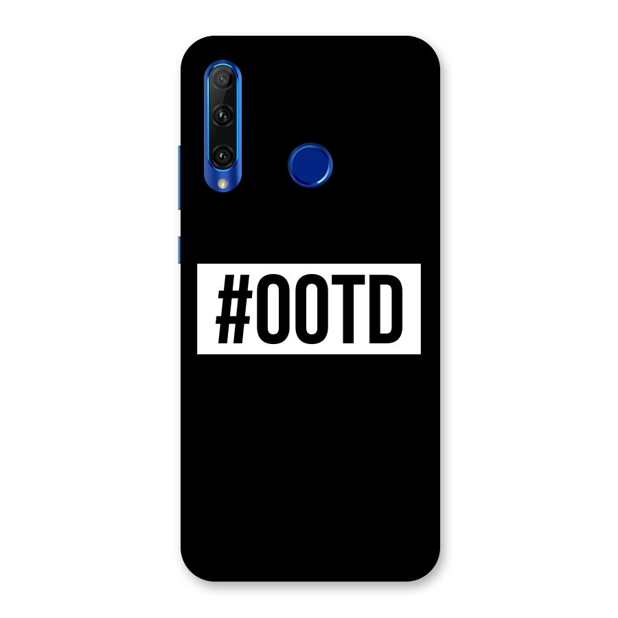 OOTD Back Case for Honor 20i