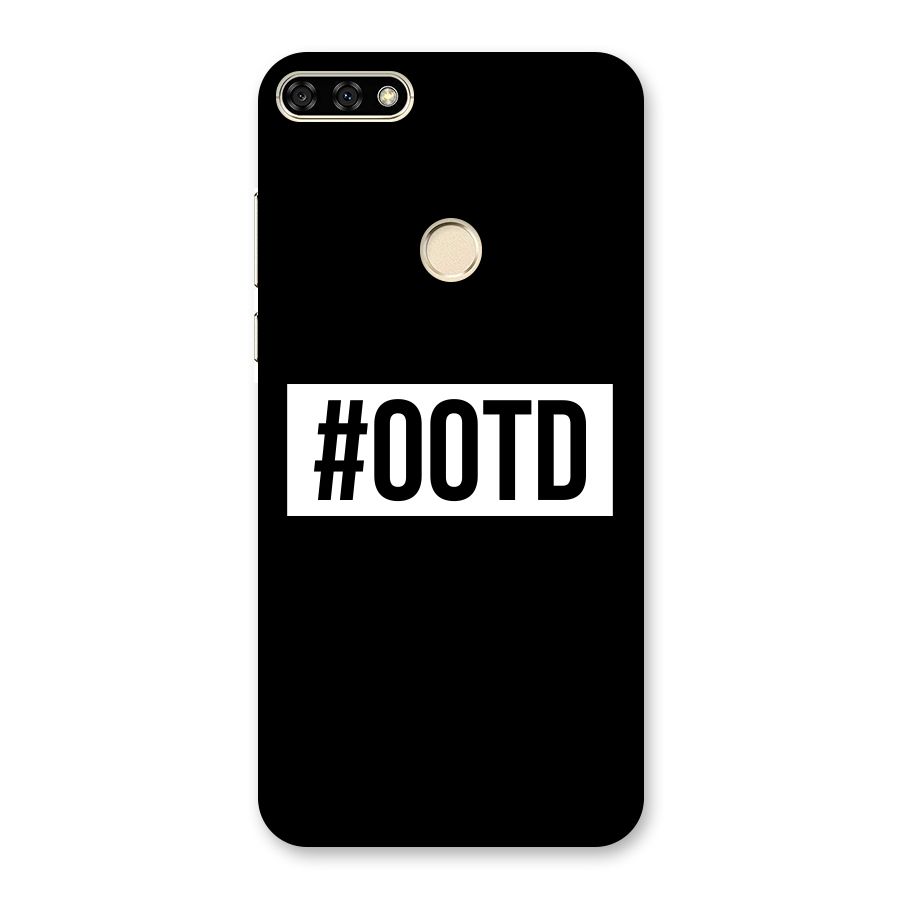 OOTD Back Case for Honor 7A