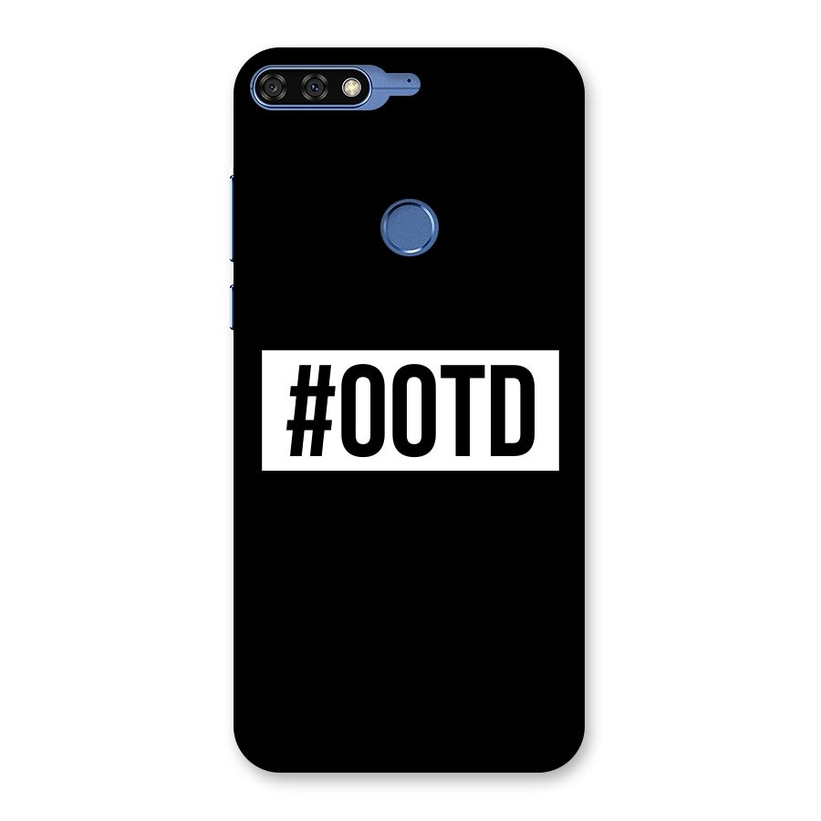 OOTD Back Case for Honor 7C