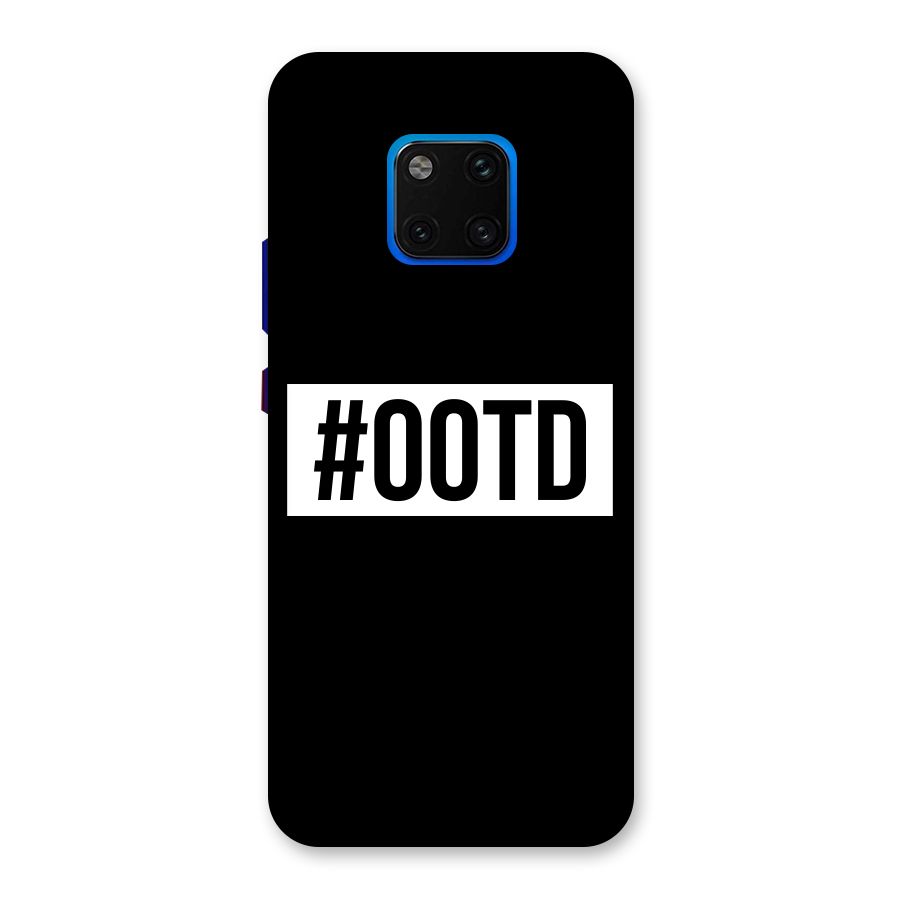 OOTD Back Case for Huawei Mate 20 Pro