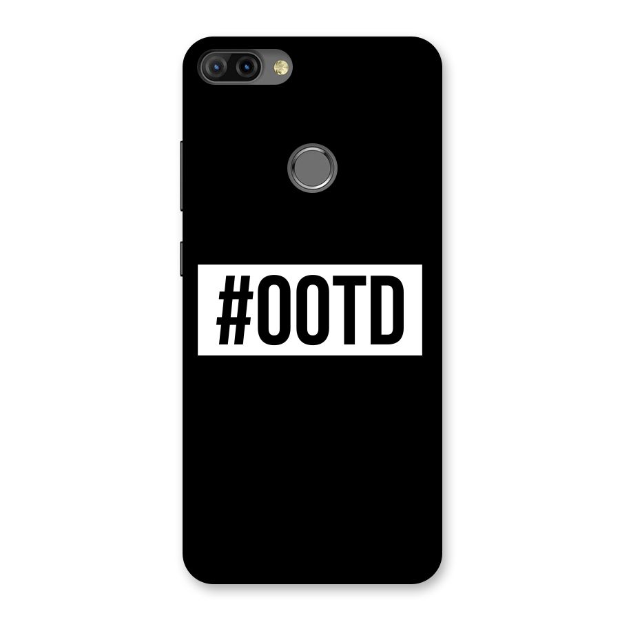OOTD Back Case for Infinix Hot 6 Pro