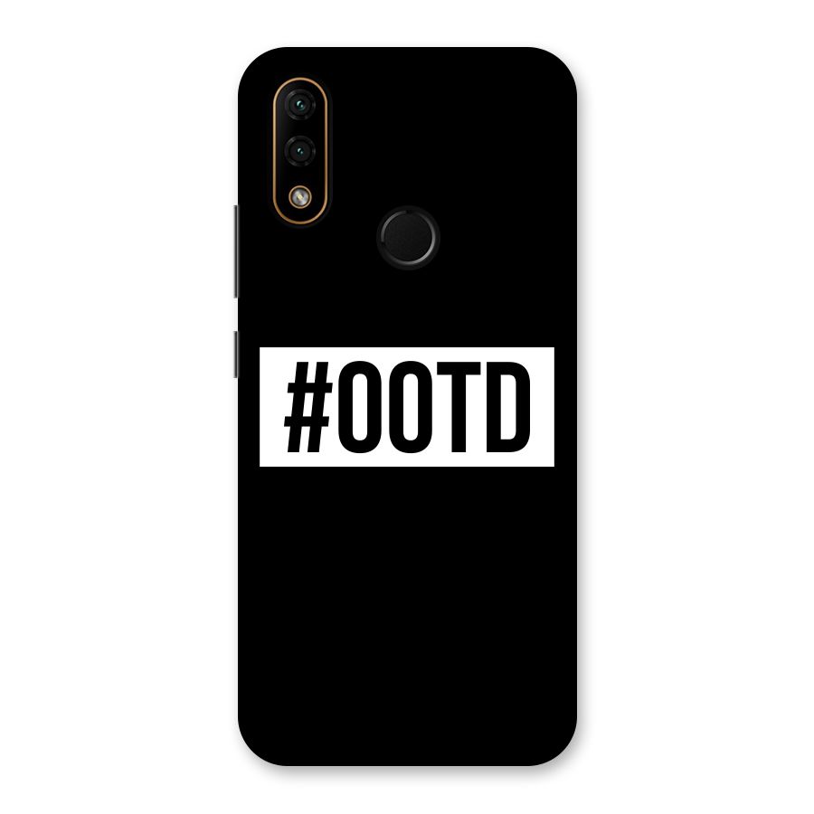 OOTD Back Case for Lenovo A6 Note