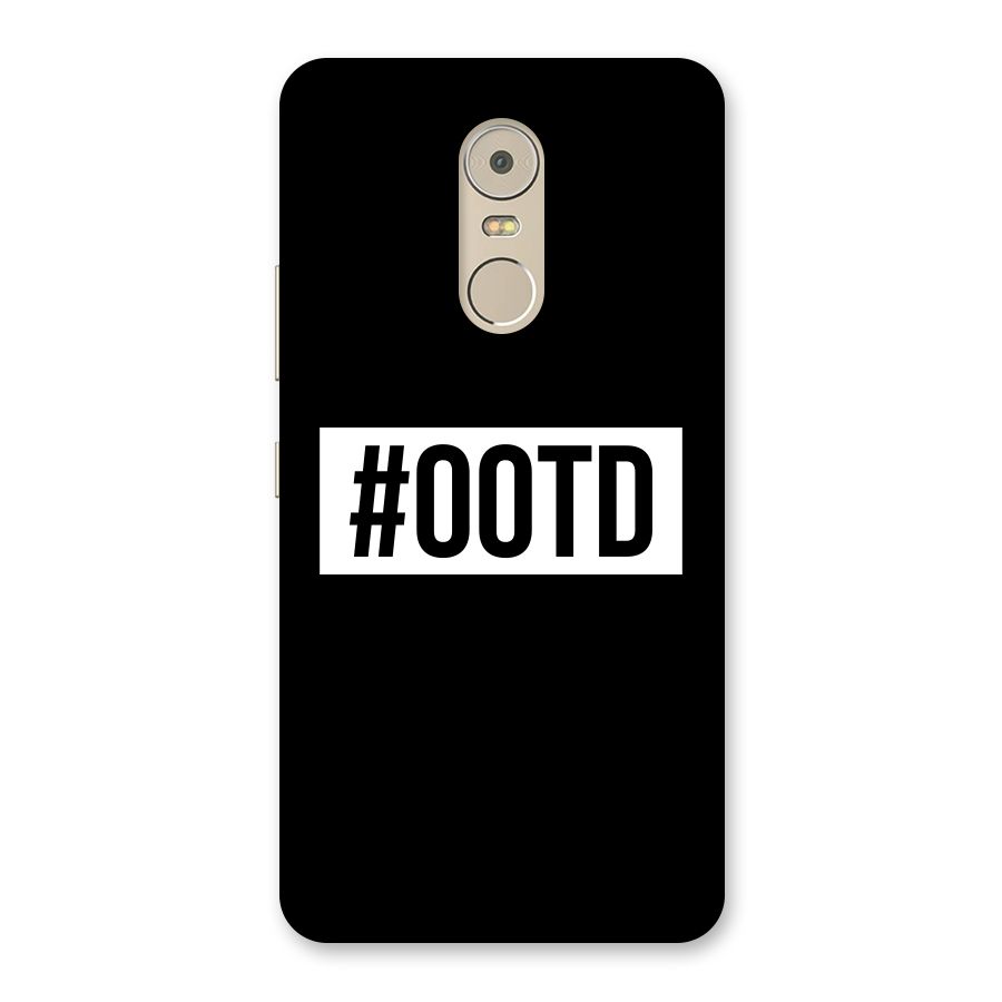 OOTD Back Case for Lenovo K6 Note