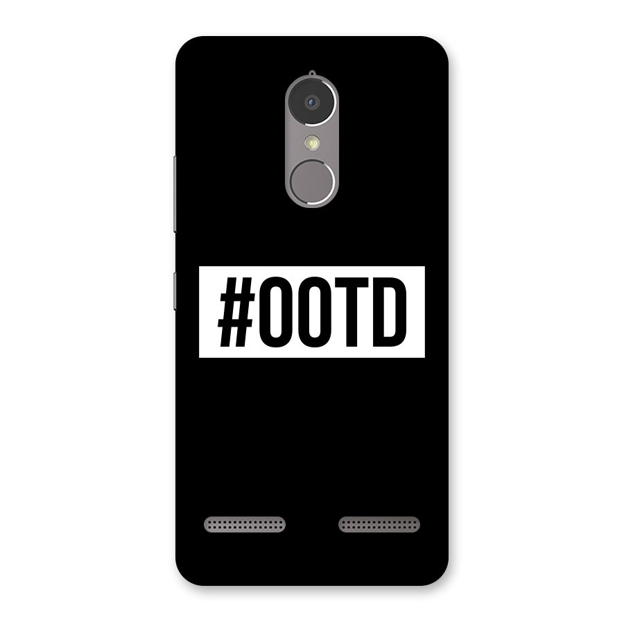 OOTD Back Case for Lenovo K6 Power