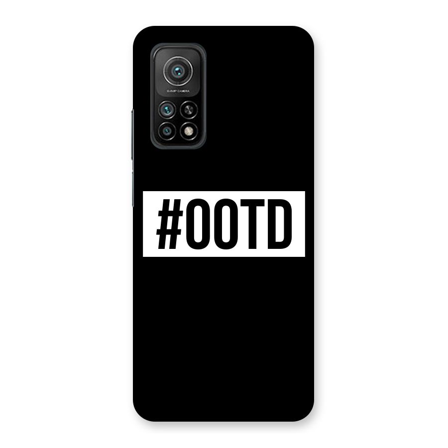 OOTD Back Case for Mi 10T 5G