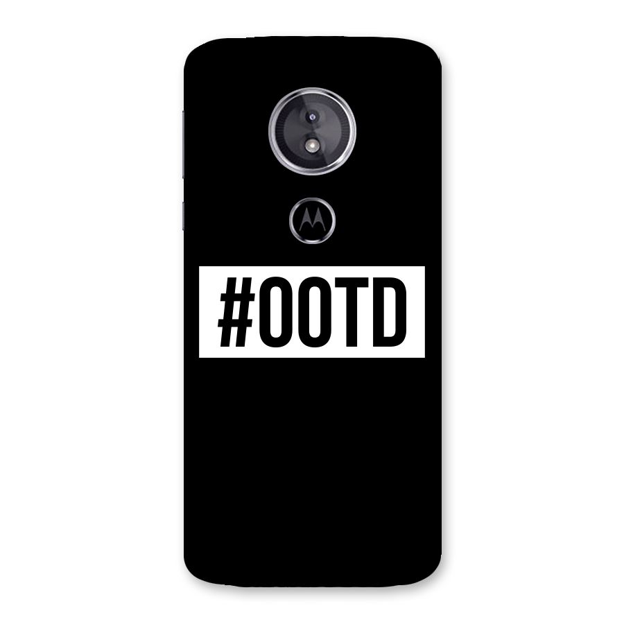 OOTD Back Case for Moto E5
