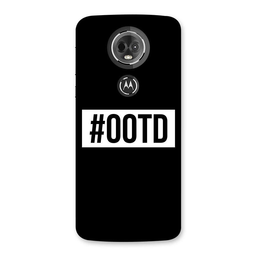 OOTD Back Case for Moto E5 Plus