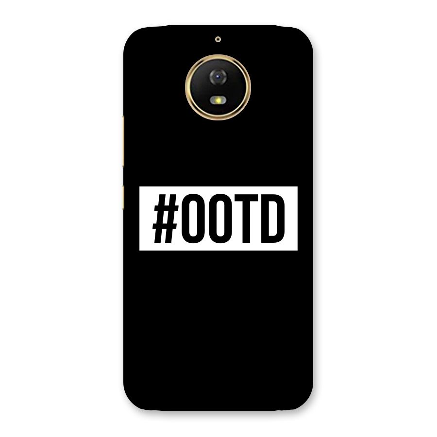 OOTD Back Case for Moto G5s