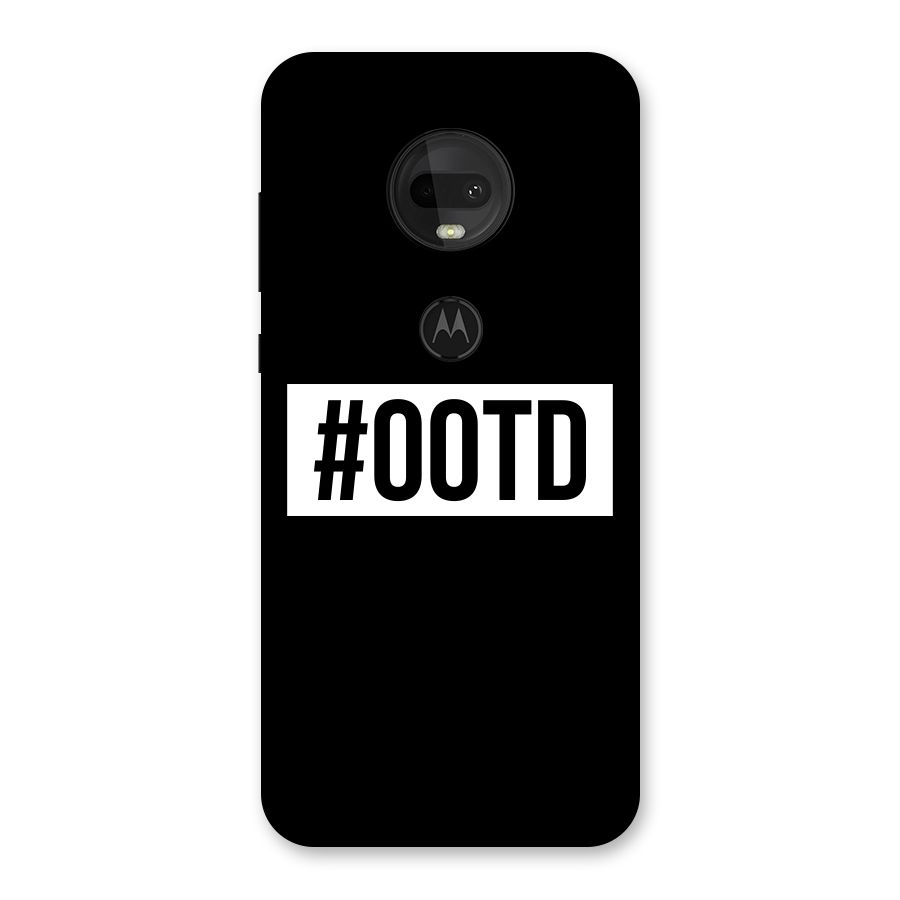 OOTD Back Case for Moto G7