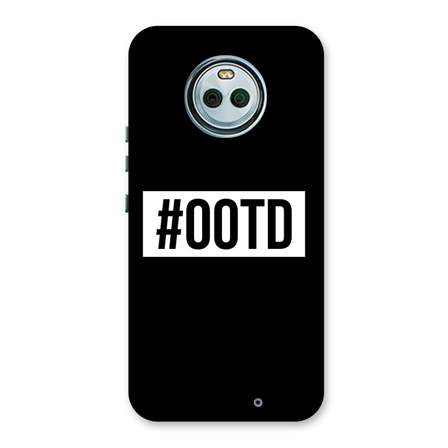 OOTD Back Case for Moto X4