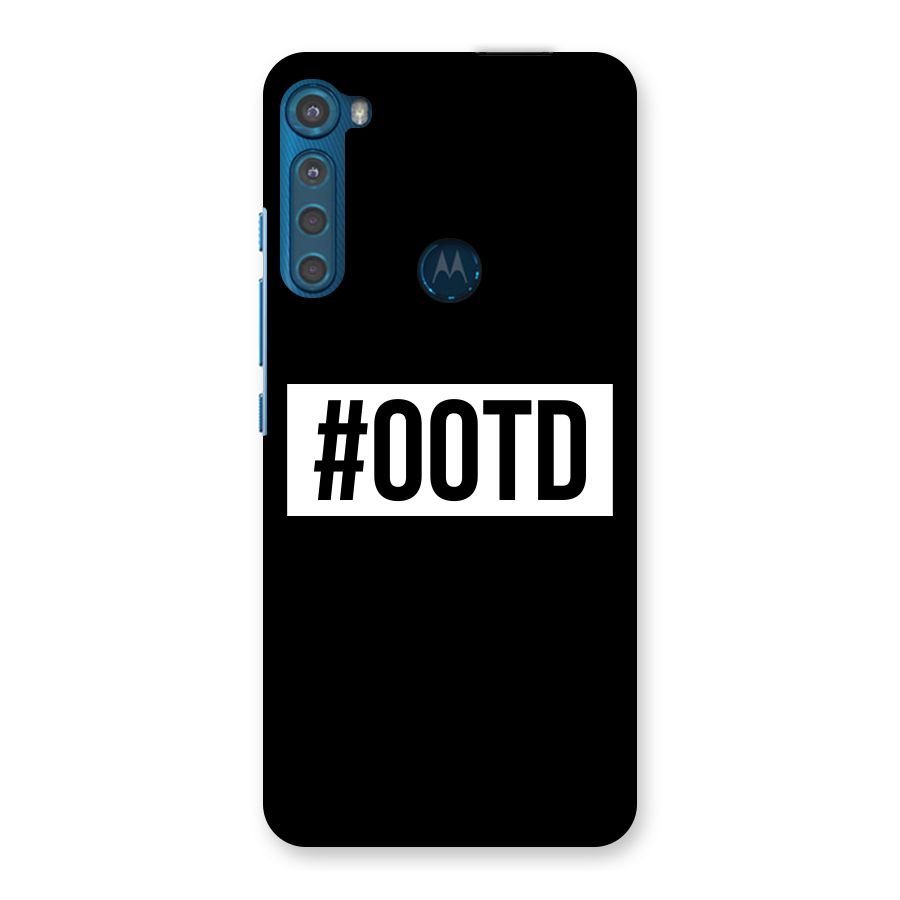 OOTD Back Case for Motorola One Fusion Plus