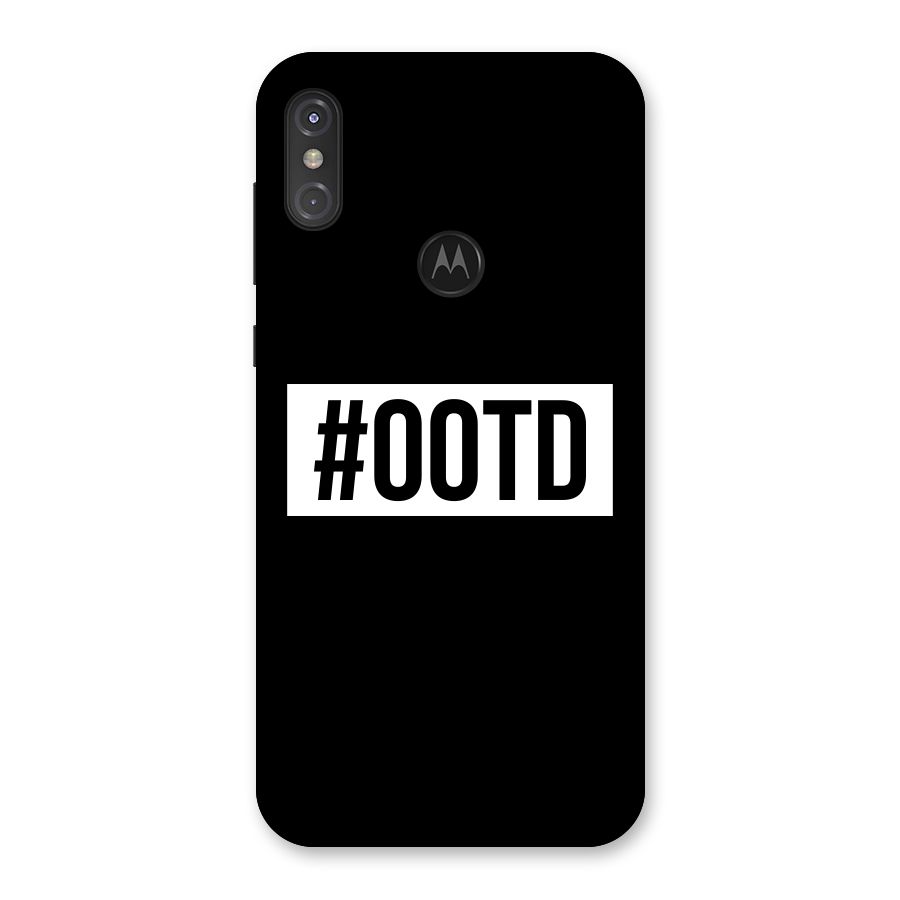 OOTD Back Case for Motorola One Power