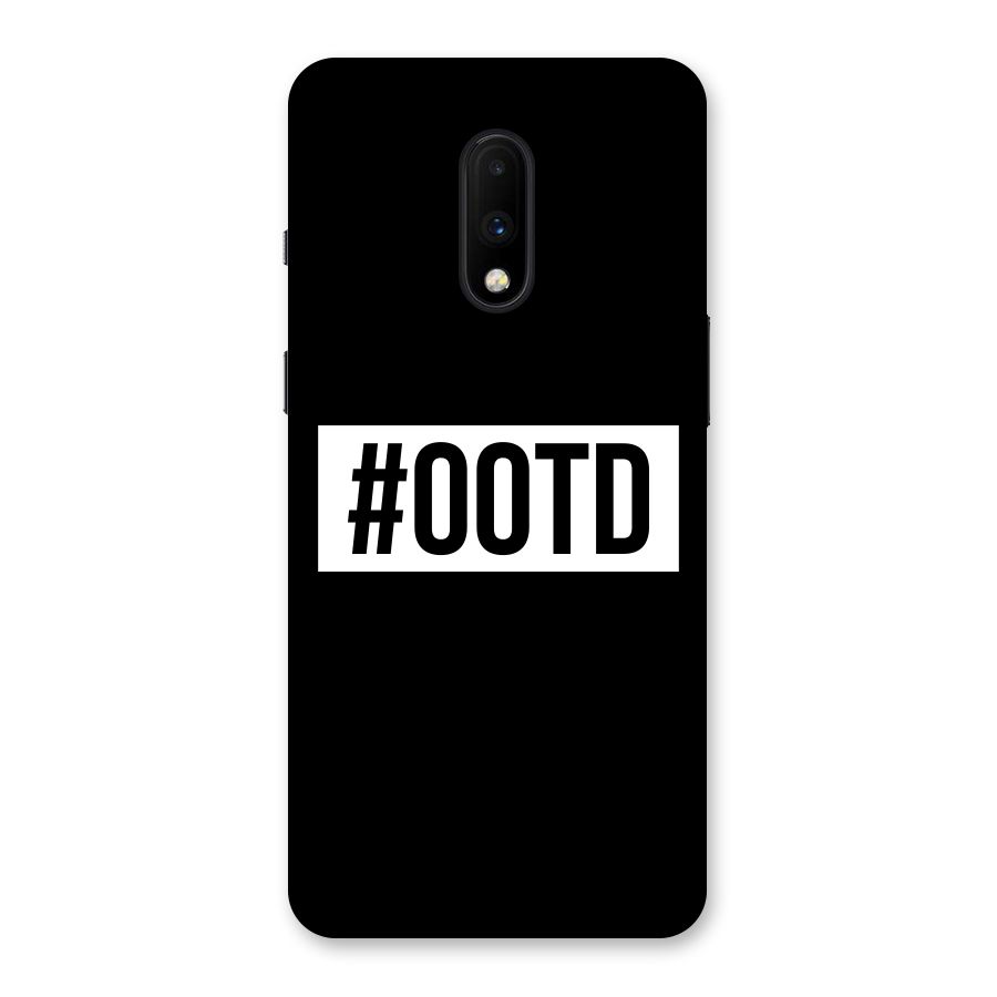 OOTD Back Case for OnePlus 7