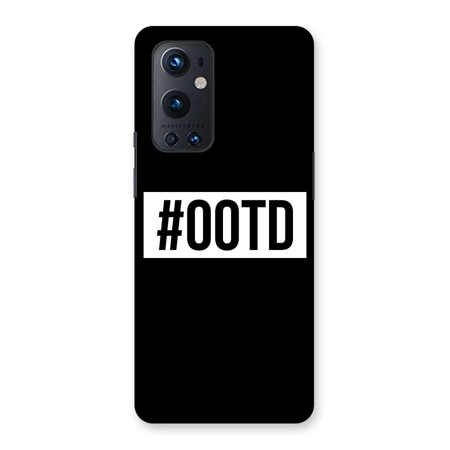 OOTD Back Case for OnePlus 9 Pro