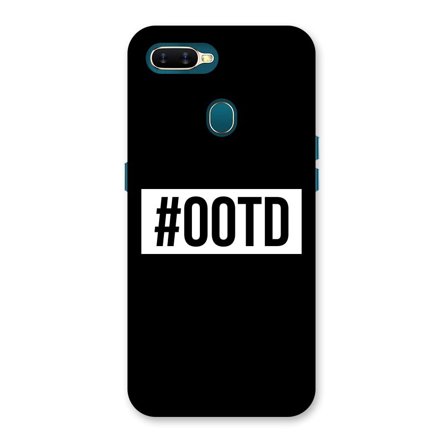 OOTD Back Case for Oppo A11k