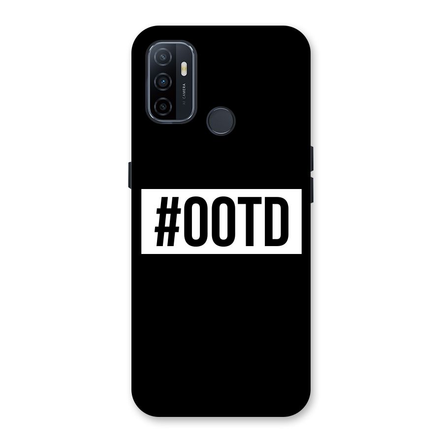 OOTD Back Case for Oppo A32