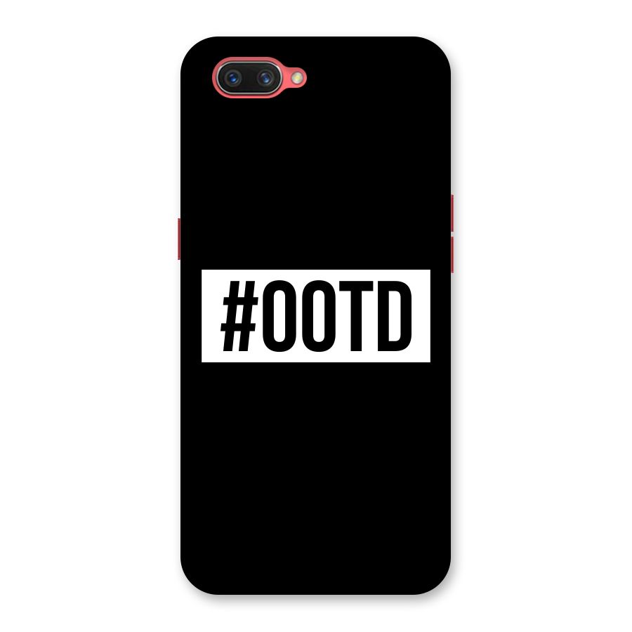 OOTD Back Case for Oppo A3s