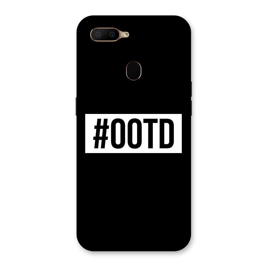 OOTD Back Case for Oppo A5s