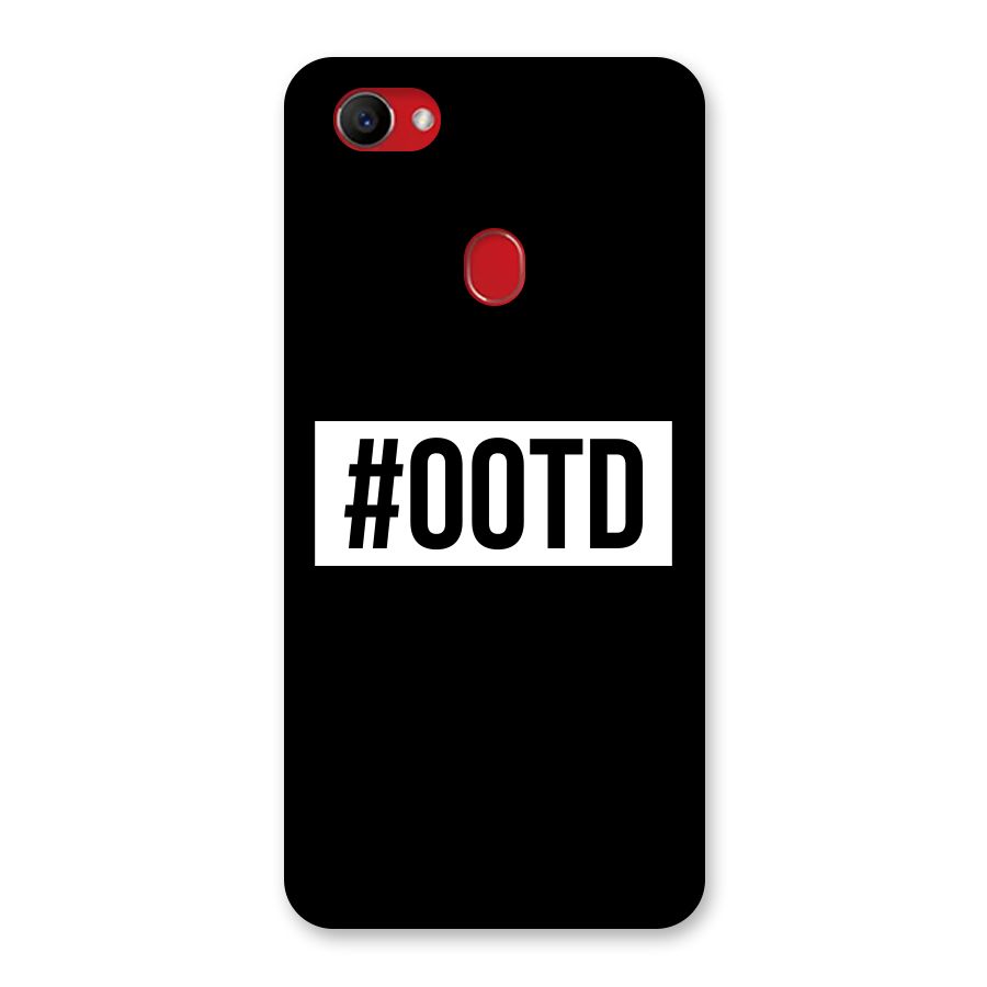 OOTD Back Case for Oppo F7