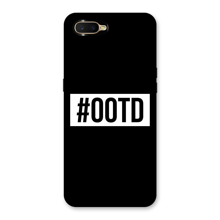 OOTD Back Case for Oppo K1