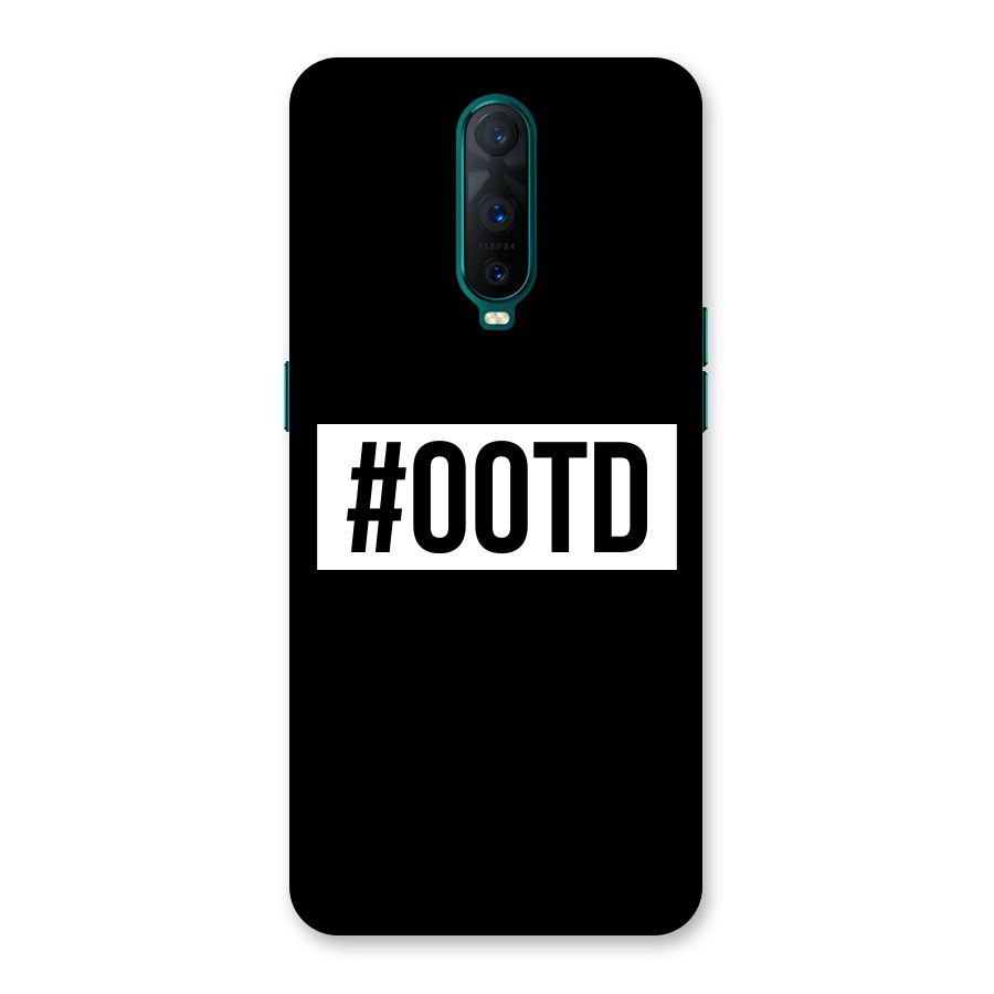 OOTD Back Case for Oppo R17 Pro