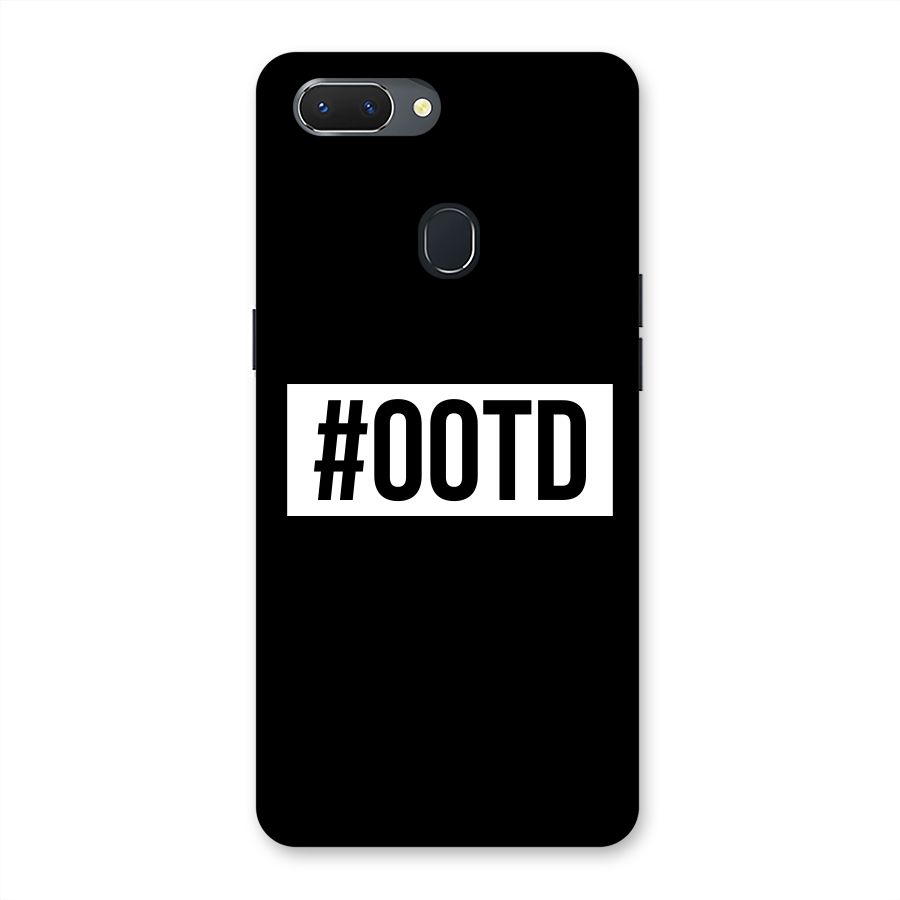 OOTD Back Case for Oppo Realme 2