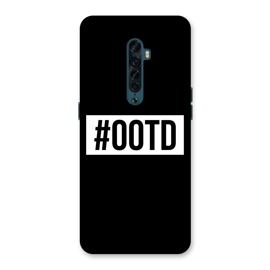 OOTD Back Case for Oppo Reno2
