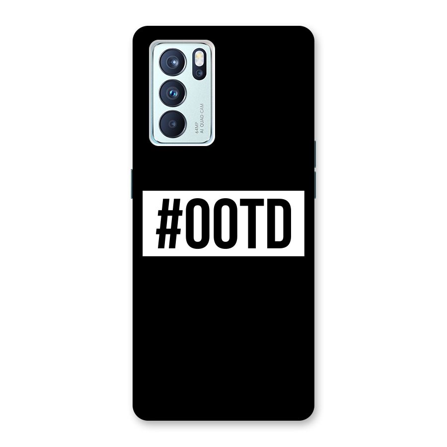 OOTD Back Case for Oppo Reno6 Pro 5G