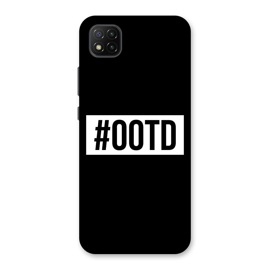 OOTD Back Case for Poco C3