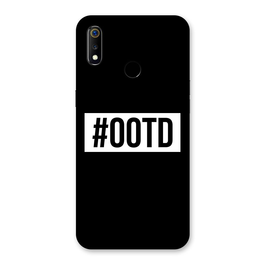 OOTD Back Case for Realme 3