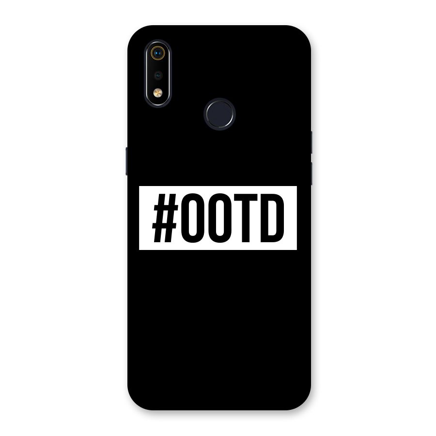 OOTD Back Case for Realme 3i