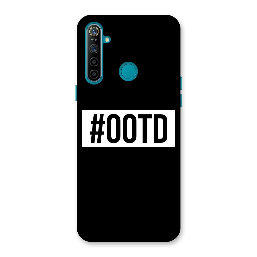 OOTD Back Case for Realme 5i