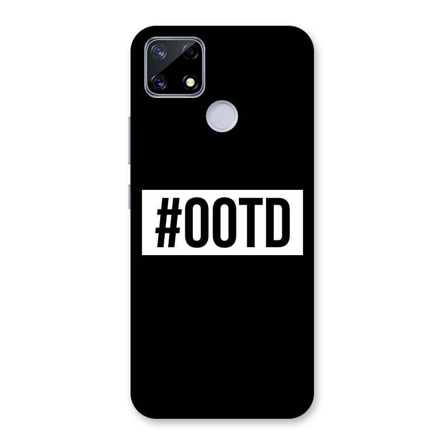 OOTD Back Case for Realme Narzo 20