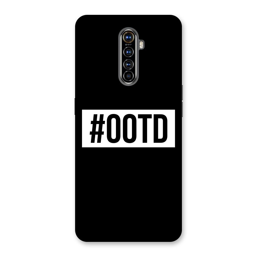 OOTD Back Case for Realme X2 Pro