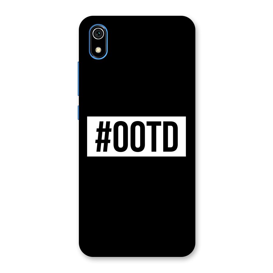 OOTD Back Case for Redmi 7A