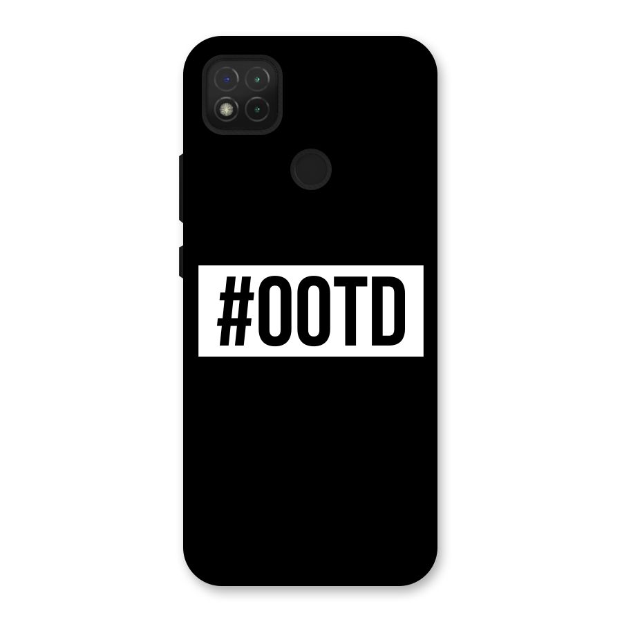 OOTD Back Case for Redmi 9