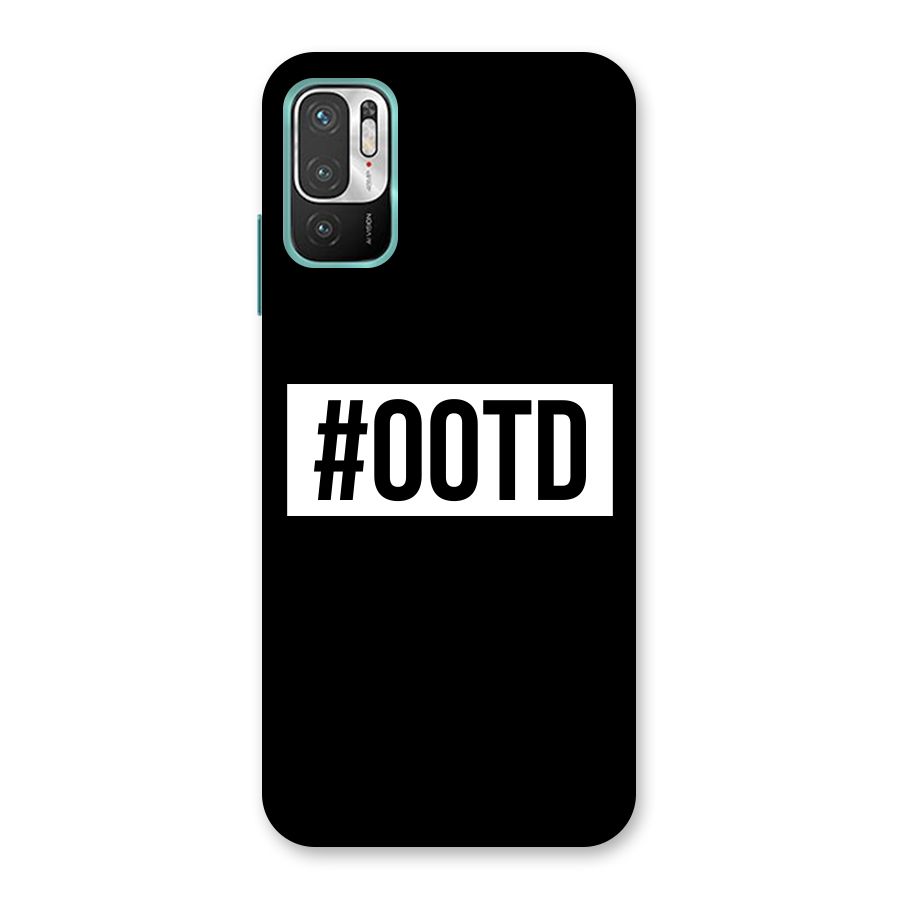 OOTD Back Case for Redmi Note 10T 5G