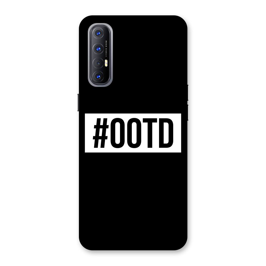 OOTD Back Case for Reno3 Pro