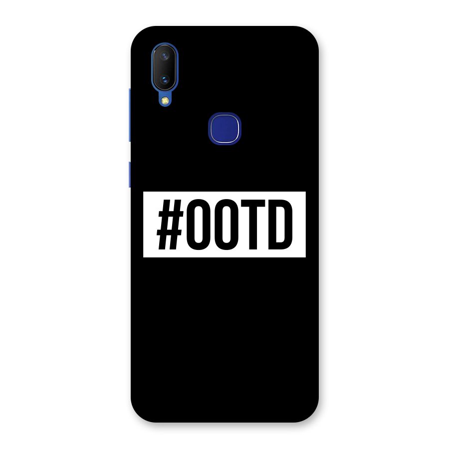 OOTD Back Case for Vivo V11